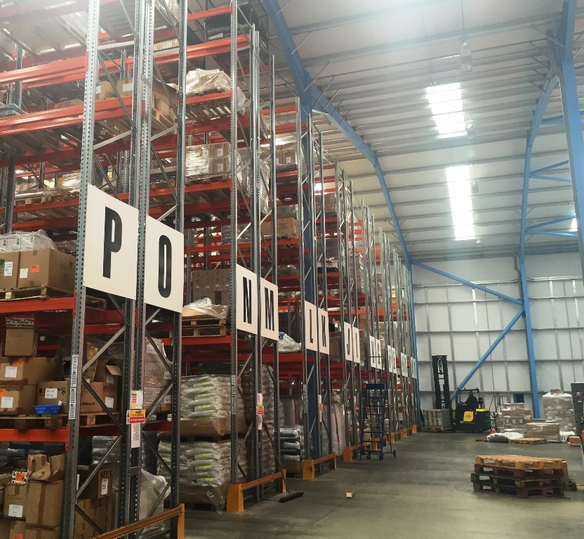 new warehouse interior