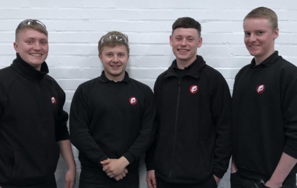 Rutland Plastics apprentices